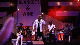 King Saha performing Lwaki onumya by Radio & Weasel at Blankets & Wine.