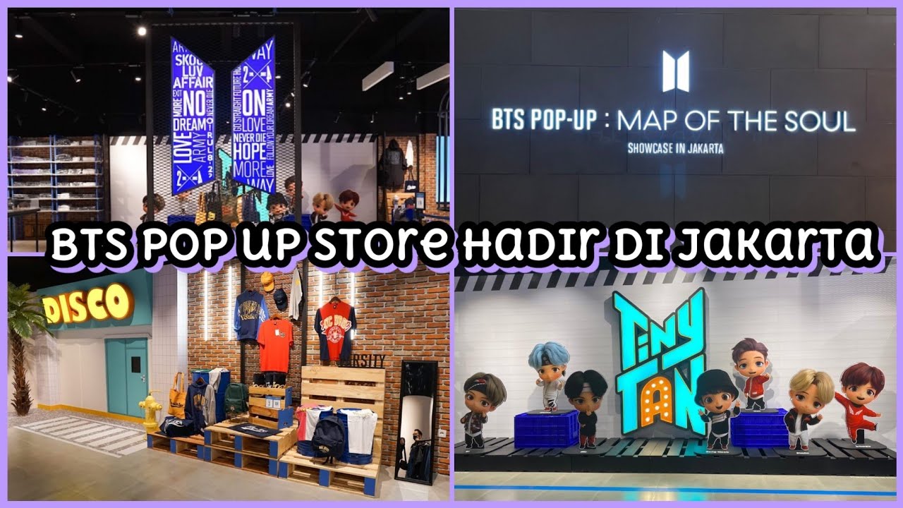BTS Pop Up Store Map of the Soul Offline Resmi Hadir di Jakarta