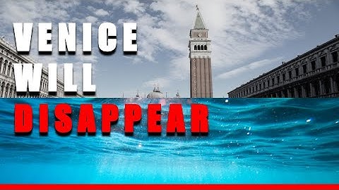 How Venice Plans To Save Itself From Sinking