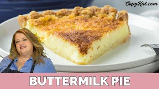 How to Make an Old Fashioned Buttermilk Pie