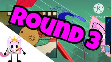 Everyone is screaming and running away from huge mr small add round 3