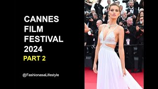 Fashion at CANNES FILM FESTIVAL 2024 | Part 2 💐#cannes #fashion #trending #film