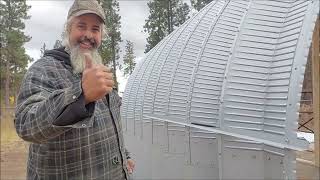 Quonset Hut Build Part 2: We Start Raising the Arches.