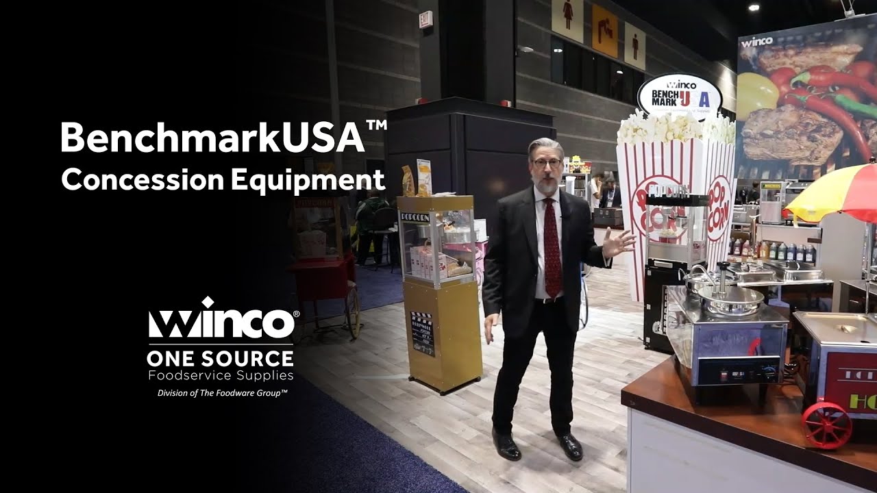 Silver Screen Popcorn Machines - Benchmark USA Inc - Manufacturers of  Innovative Food Equipment