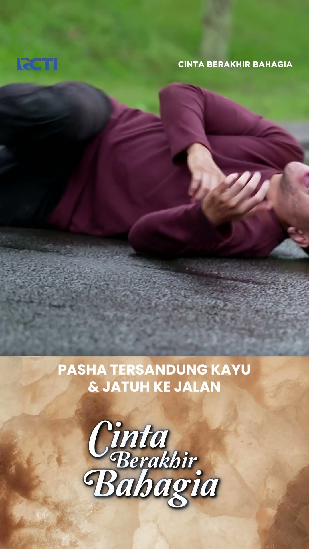 Pasha Tersandung Kayu \u0026 Jatuh Ke Jalan #Rcti #Cintaberakhirbahagia #shorts