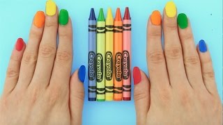 DIY Crayon Nail Polish That Actually Draws!