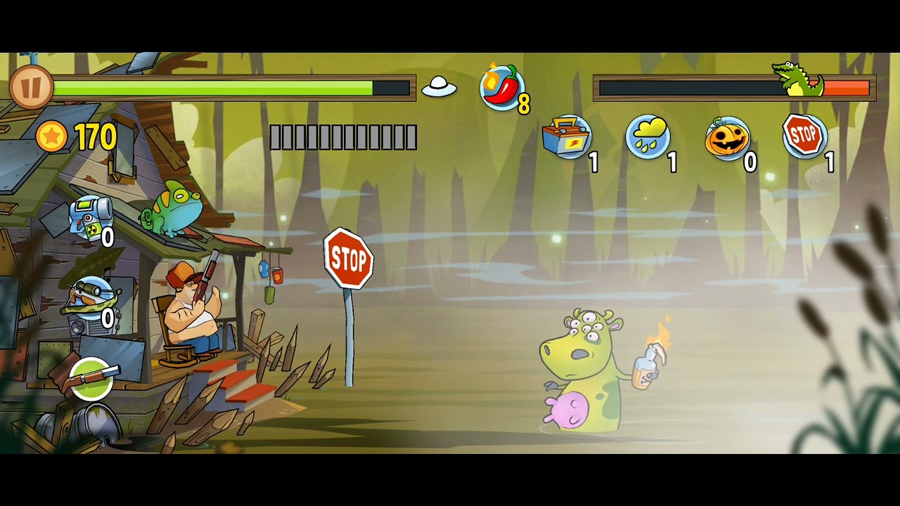 Swamp Attack 1 Episode 5 level-20 | Little Swamp Monsters