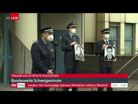 LIVE: Schweigeminute für