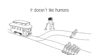 i taught an AI to solve the trolley problem
