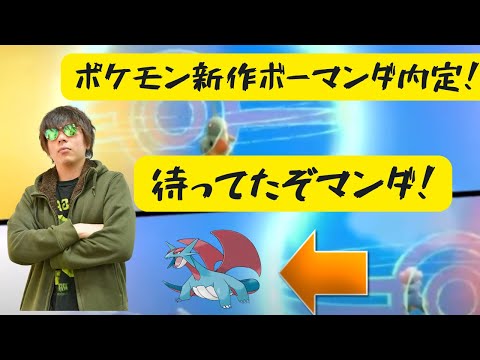 ポケモン新作で相棒のボーマンダが内定確定時の先生。