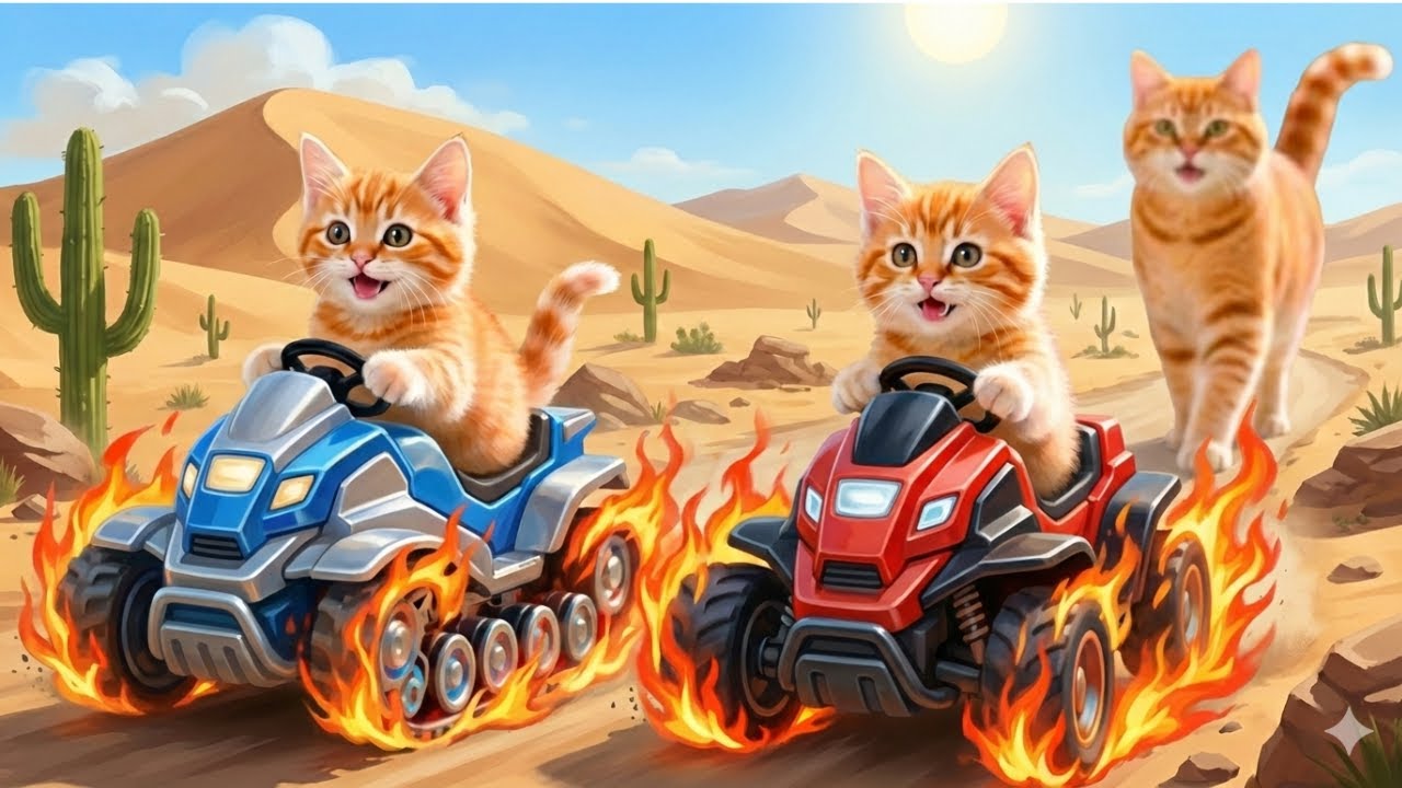 Mama Cat Trims Fur on the Farm and Makes Tiger Hat For Kittens At Home🐾🎩🐯