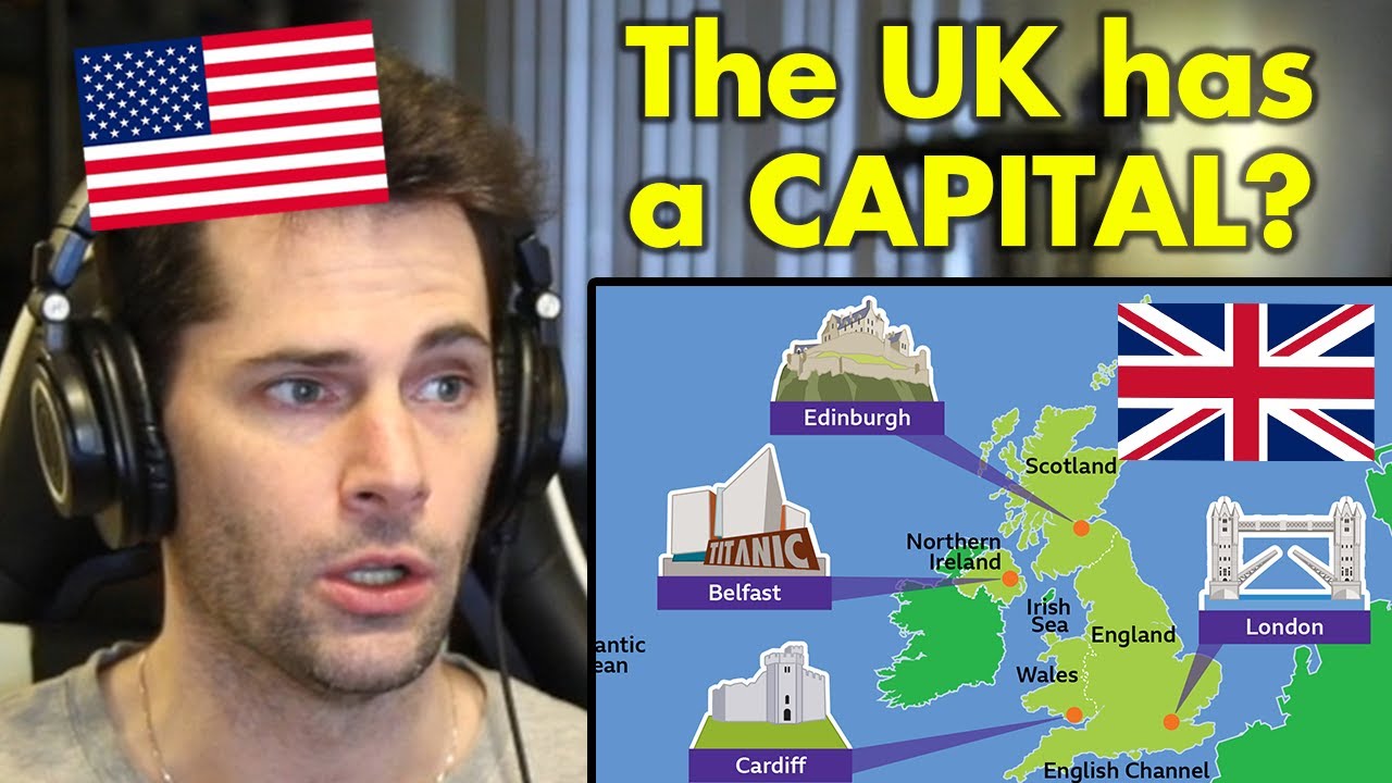 American Reacts to 101 Facts About the UK | Part 1