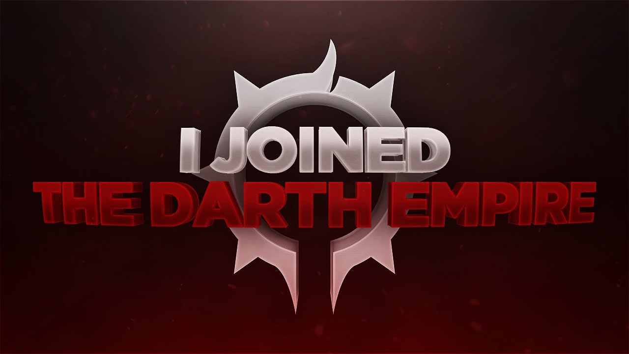 I Joined Darth! | @Darth_Vortex - YouTube