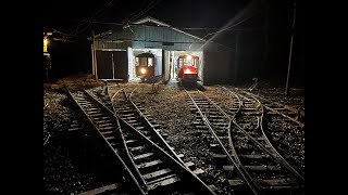 A complete ride on the RRVT, at night!