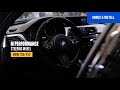 M performance steering wheel install with paddle shifters  review  svbimmer