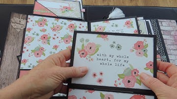 Be Mine ~ Folio style Photo Folder/Simple Stories