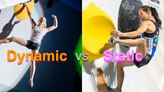 ボルダリング ムーブ - ダイナミック vs スタティック (Bouldering Move -  Dynamic vs Static Compilation)