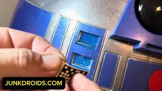 Adding Junk Droids Front Logic Display Stickers To Your Home Depot R2-D2