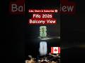 POV : Fifa world cup 2026 from Balcony #fifa #fifaworldcup2026 #worldcup2026 #fifawc #fifaworld