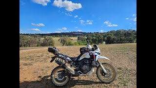 Bathurst NSW on the Africa Twin Part 1.