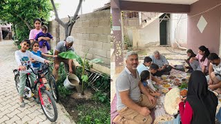 Kardeşim Ali ve Haticenin Yemek Daveti Çocukların En Sevdiği Yemekler~Köyde Yaşam VLOG🥰