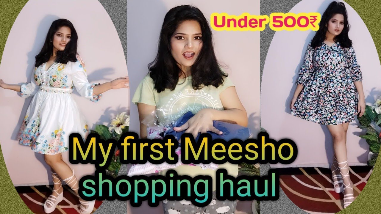 Meesho dress haul under 500 / Honest review YouTube