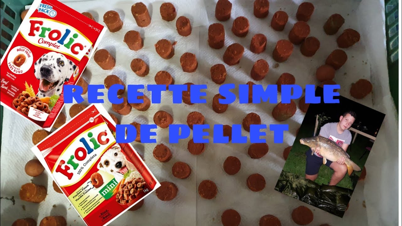 Recette de pellet au frolic