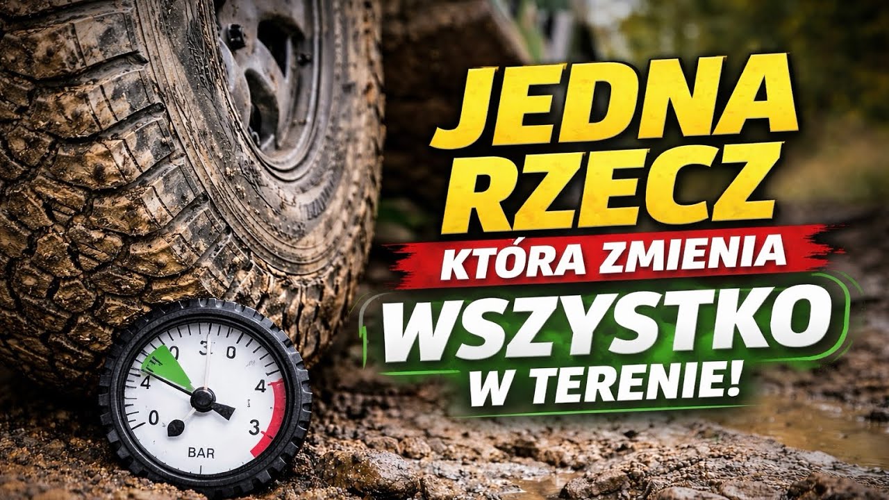 Najtańszy mod offroadowy? Ciśnienie w oponach | Offroad bez ściemy