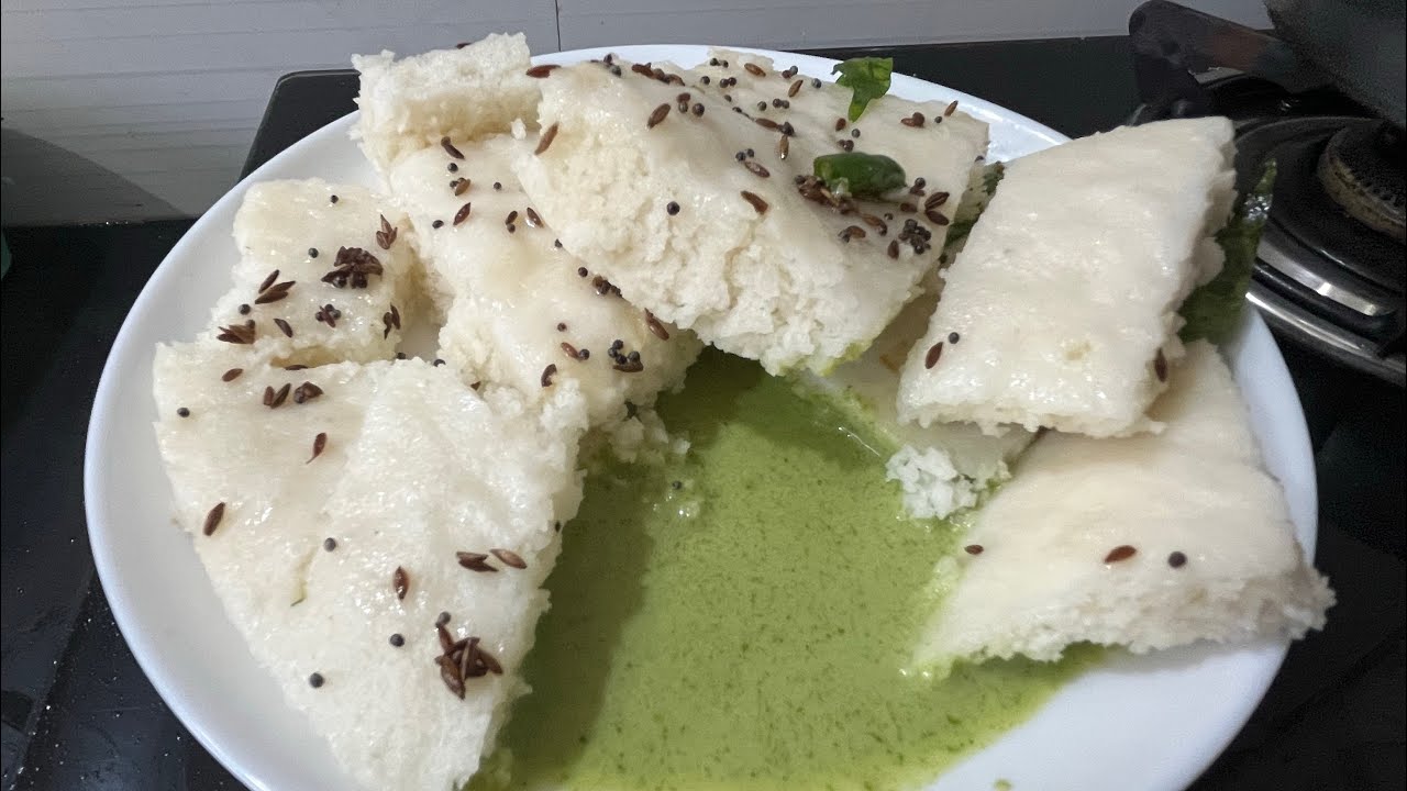 White Dhokla Recipe