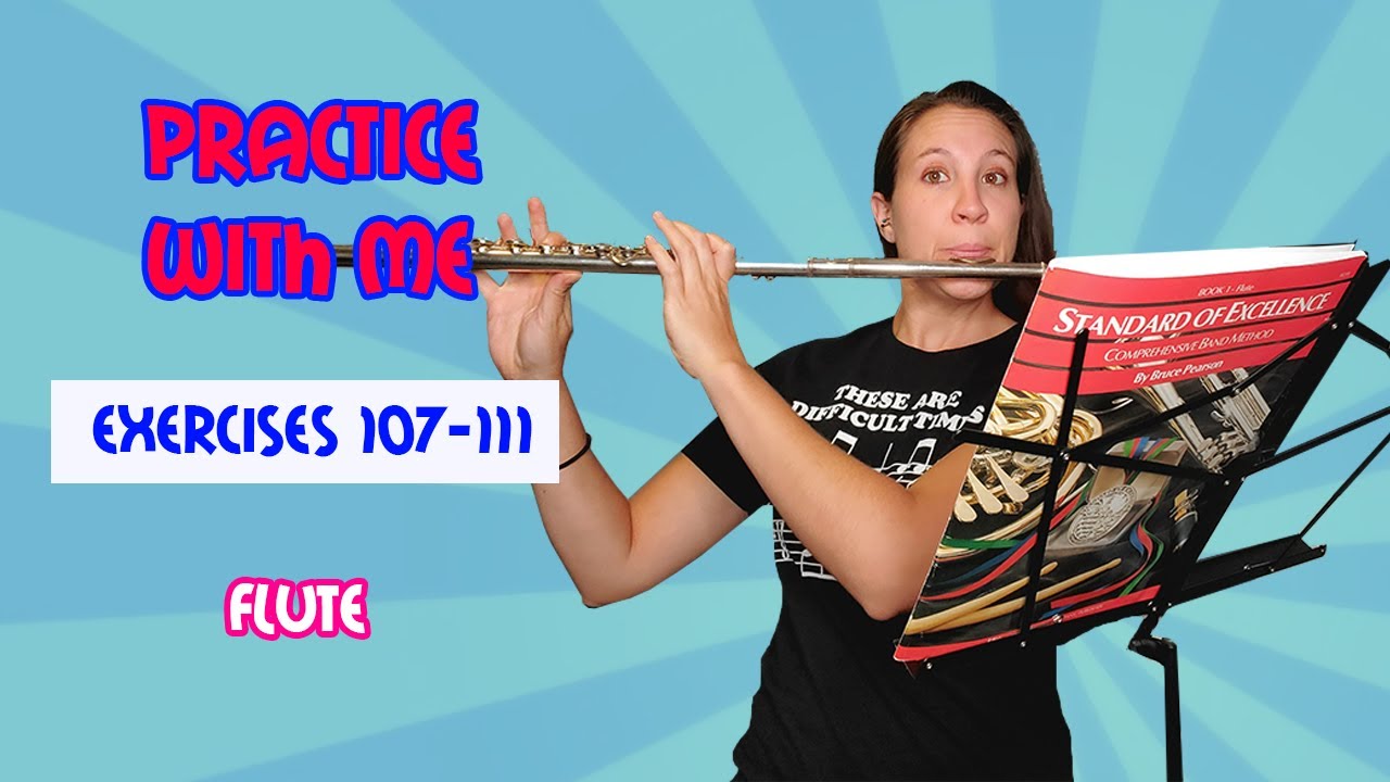 Flute Practice With Me | Standard Of Excellence Book 1 Pg 25 | Musician's Addition