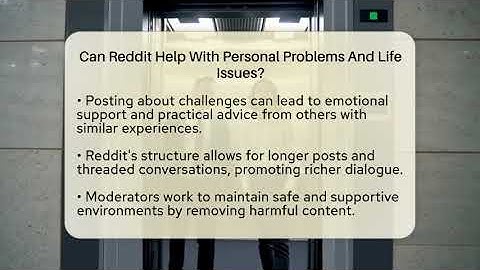 Can Reddit Help With Personal Problems And Life Issues? - Everyday-Networking