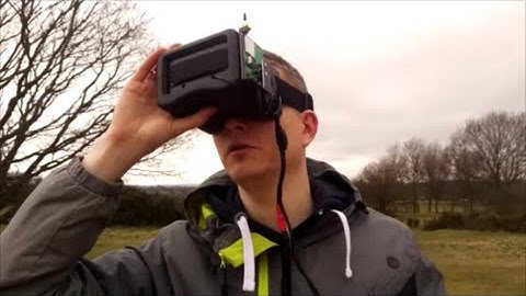 QUANUM V1 FPV goggles RANGE TEST with 600mW Transmitter by Eachine ET600