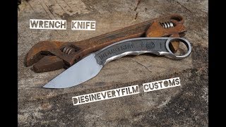 Forging a Wrench Karambit