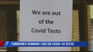 Many local libraries out of COVID-19 at-home tests
