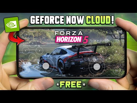 🚀 GEFORCE NOW - BEST CLOUD GAMING APP FOR MOBILE! (Android) - Play Real Forza Horizon 5 On Mobile