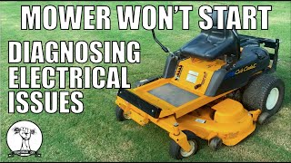 FIXED  Mower Will Not Start - Safety Switch Diagnosis and Repair - Cub Cadet RTZ ZTR