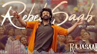The RajaSaab movie's ''Rebel Saab" song #rajasaab #rebelsaab #prbhas 