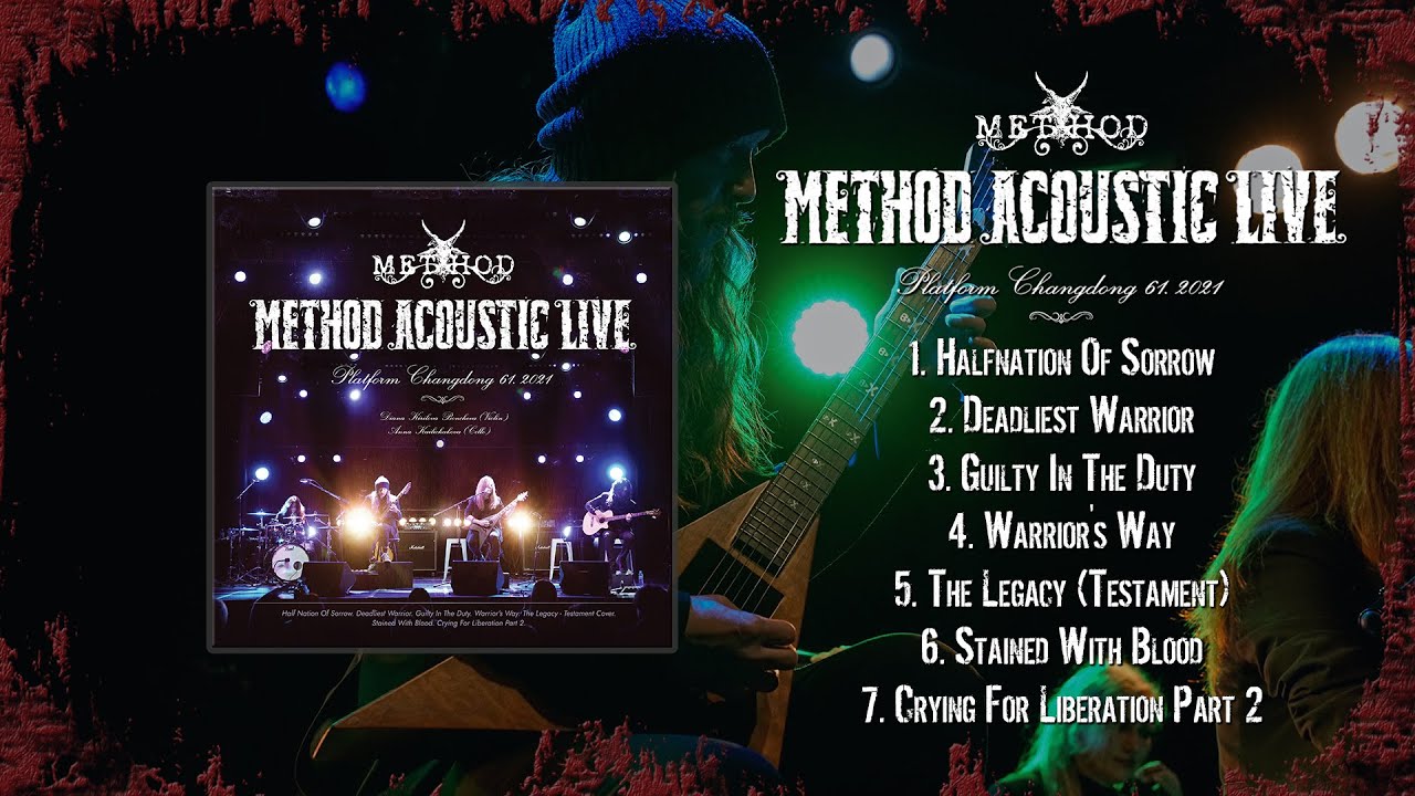METHOD - Acoustic Live Album Audio Preview - YouTube