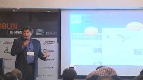 Larry Kettler, of Xandros, at Moblin Executive Summit, 2009 Computex