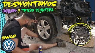 SWAP| TREN DELANTERO DESMONTADO!! 🤯 🛠 | Presentamos el motor 1.2 TSI en el Polo🔥I!!| [Parte #10]