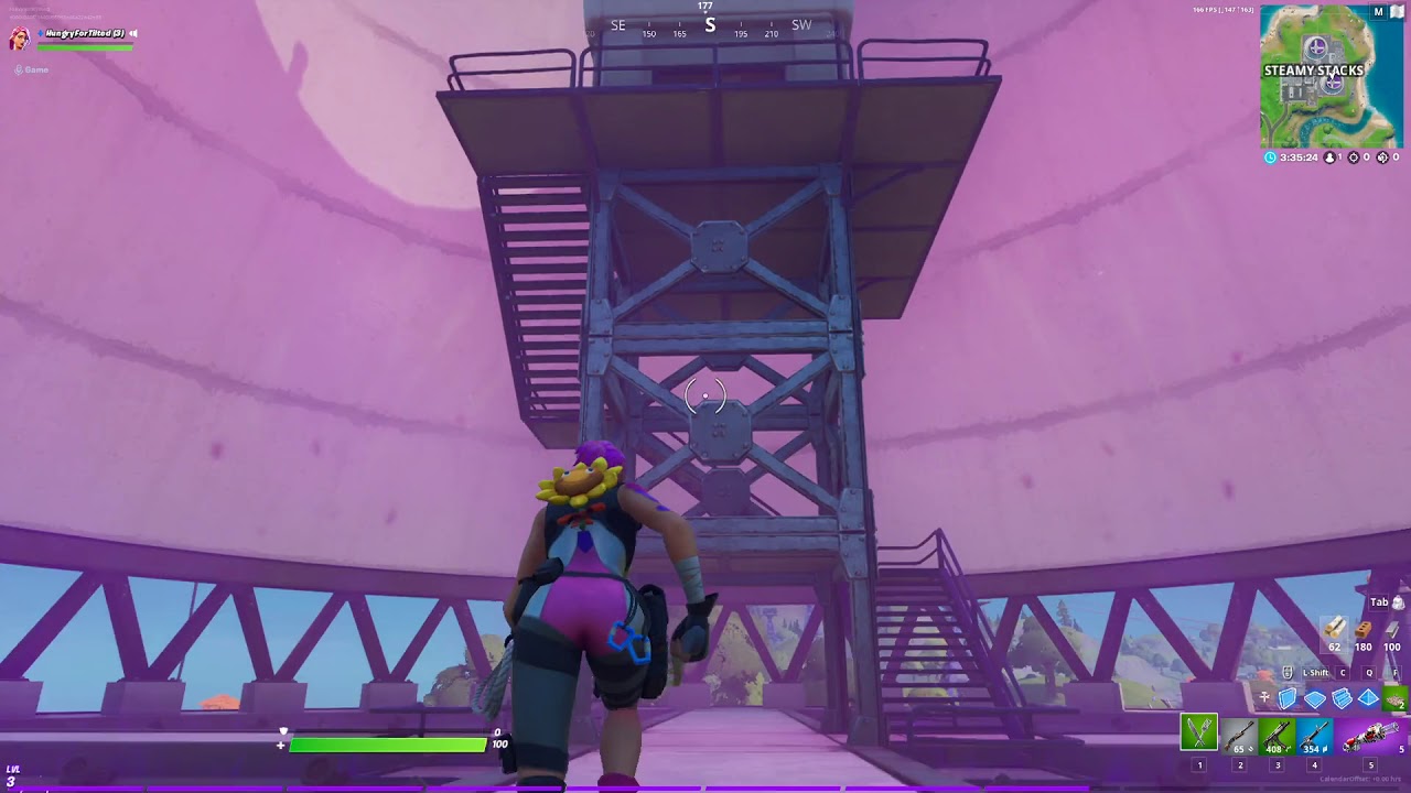 Fortnite: Chapter 2: Season 1 - Steamy Stacks Location Walk-Through (Epic Settings)