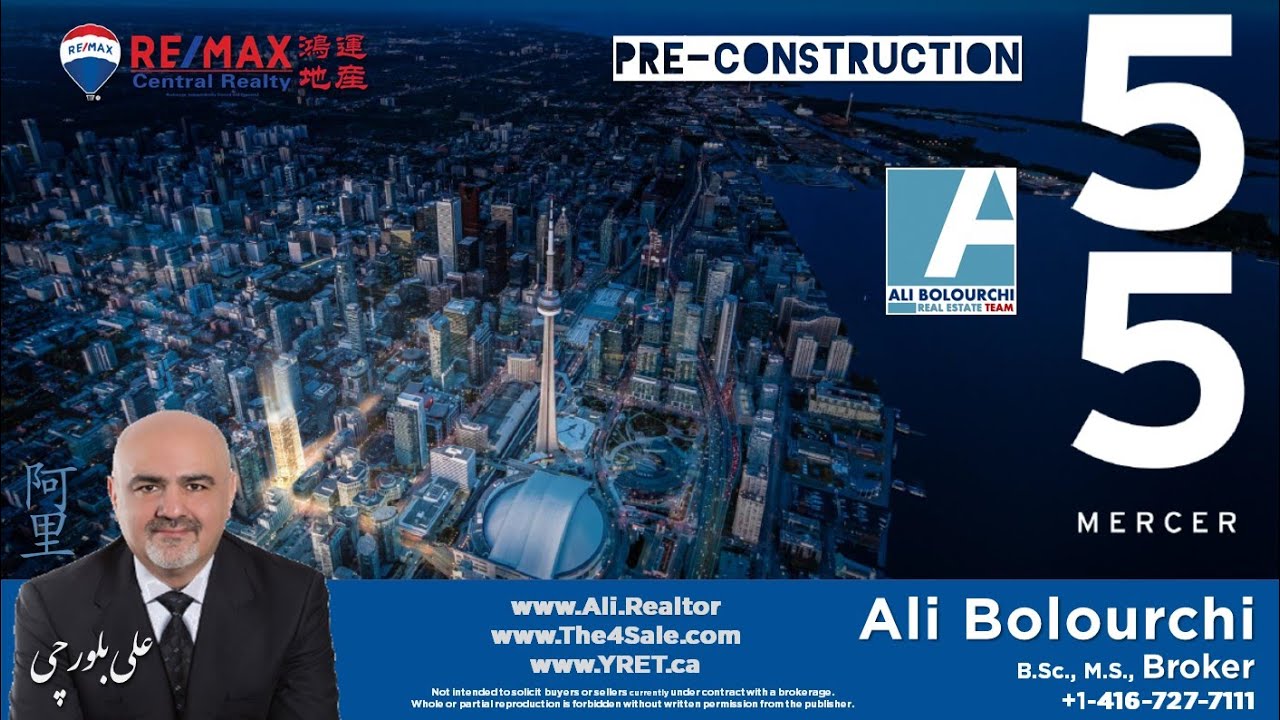 NO 55 Mercer, Pre-Construction Project in Downtown Toronto.