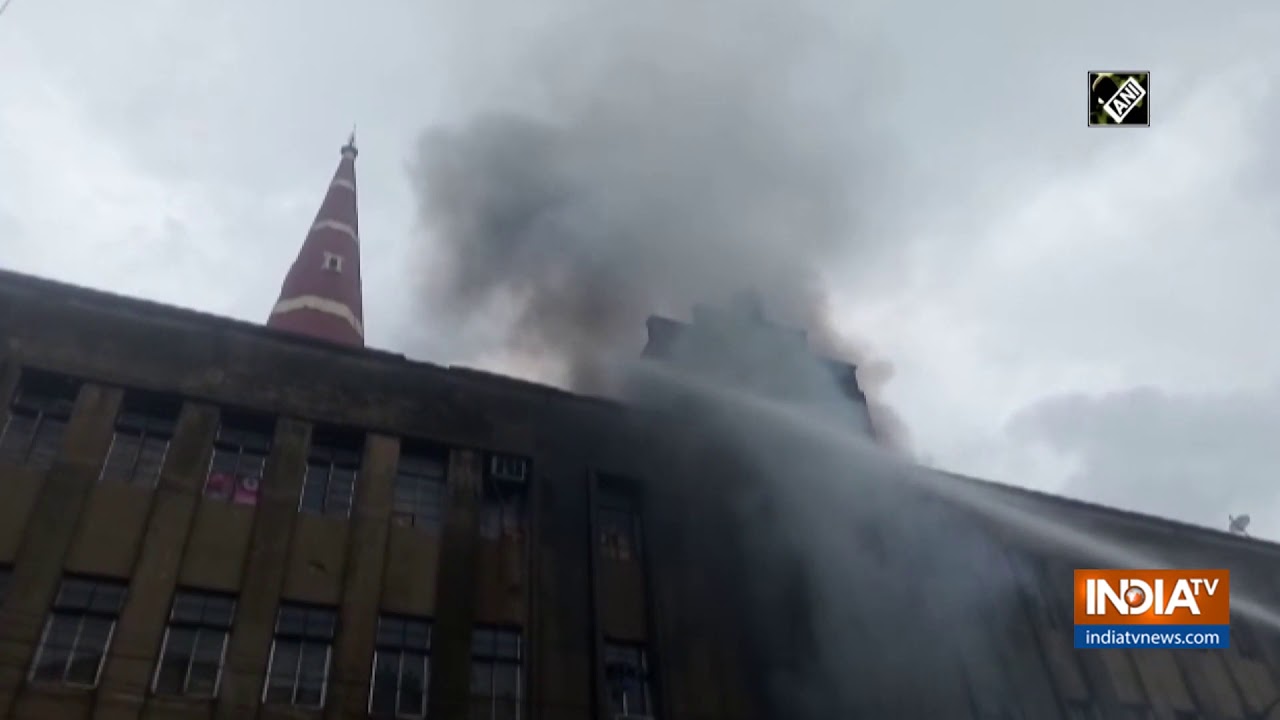 Watch: Massive fire engulfs commercial building in Kolkata