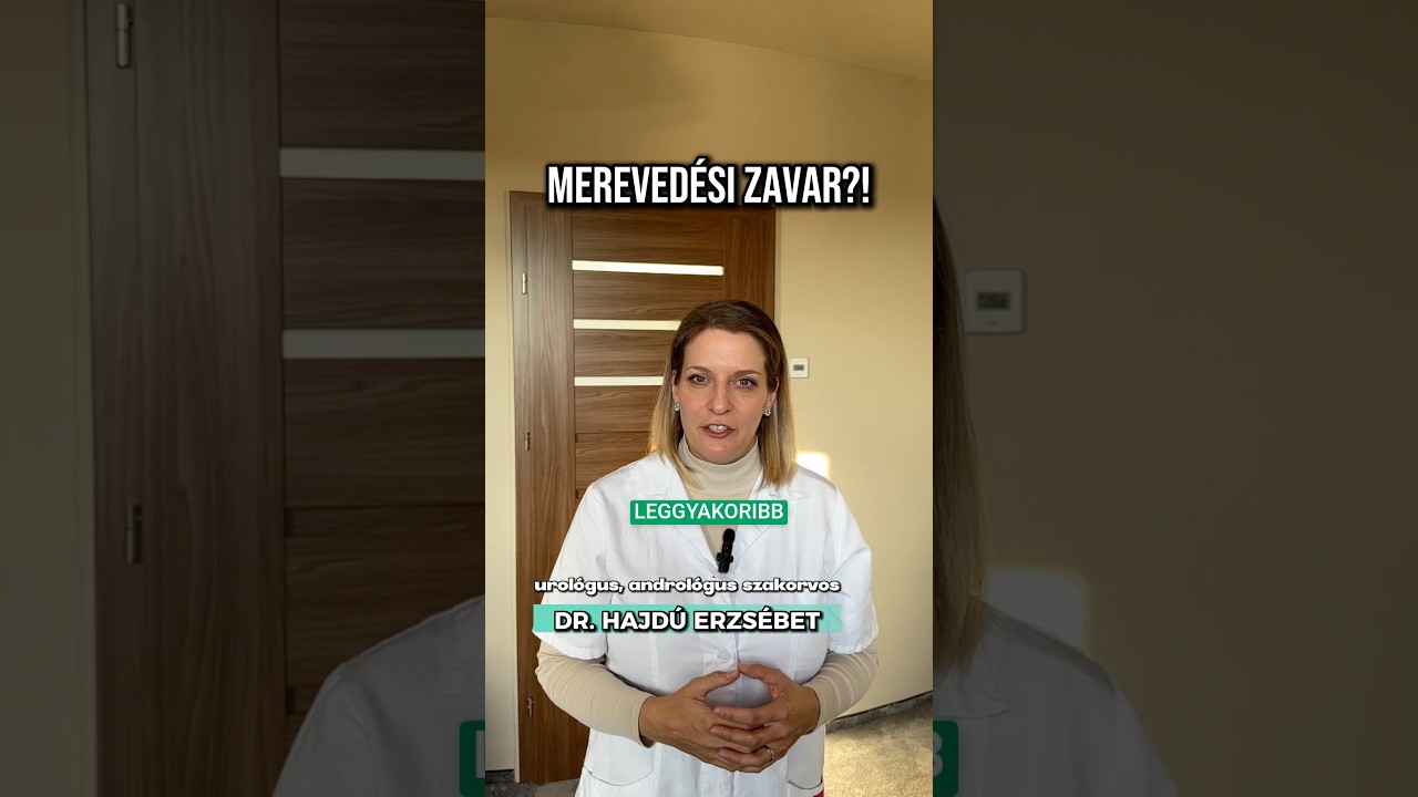 Merevedési zavar?! #urológus #komplexlabor #szeged