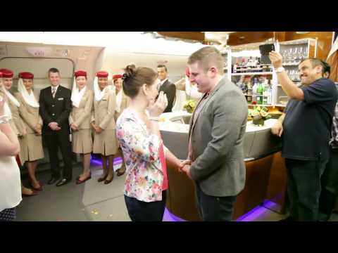 The Proposal | A380 Onboard Lounge | Emirates Airline