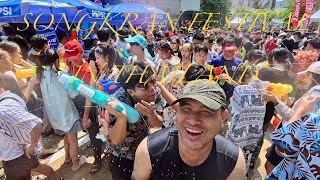 #amazing🇹🇭 #SONGKRAN FESTIVAL IN THAILAND 🇹🇭 2024 AT SIAM #สงกรานต์บ้านเรา 2567