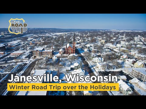 Janesville Wisconsin Winter Road Trip for the Holidays