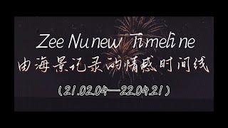 [EN/CH SUB] ZeeNuNew Timeline | Beginning - Apr 2022 | 由海景记录的情感时间线 | Zee Pruk | NuNew Chawarin