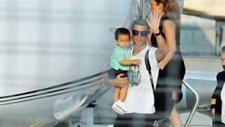 The arrival of CRISTIANO RONALDO in Turin, first and second training session.