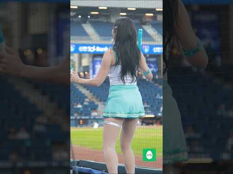 250916 NC 다이노스 김수현 치어리더 김형준 응원가 4k 직캠